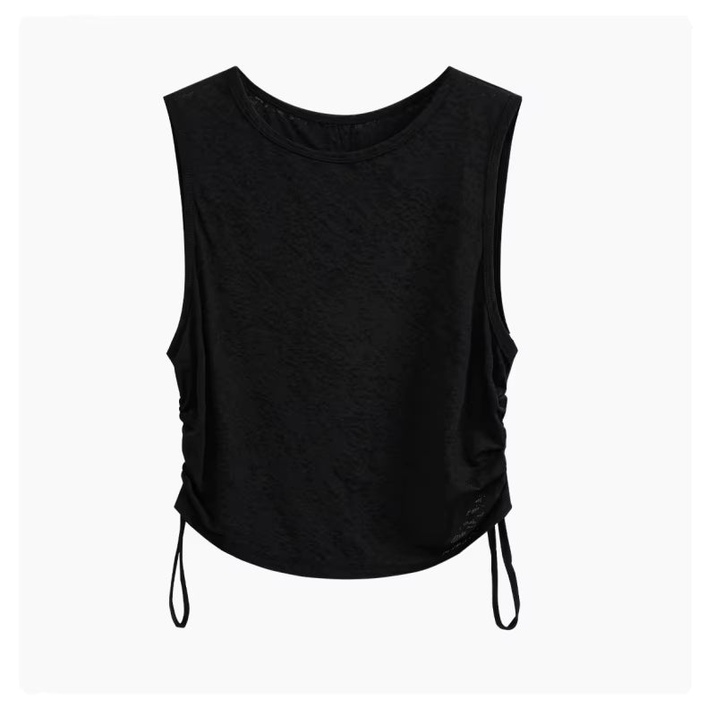 Losvallende Racerback Sporttop – 82% nylon, 18% elastaan – Pulsen Fit