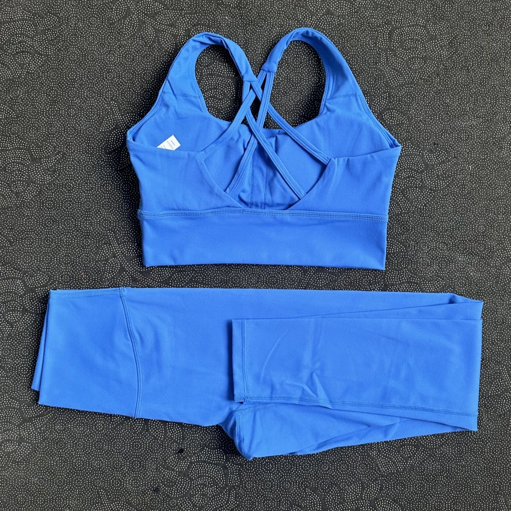 Premium Squatproof Sportset (Sport-bh & Legging) – 75% nylon, 25% elastaan – Pulsen Fit