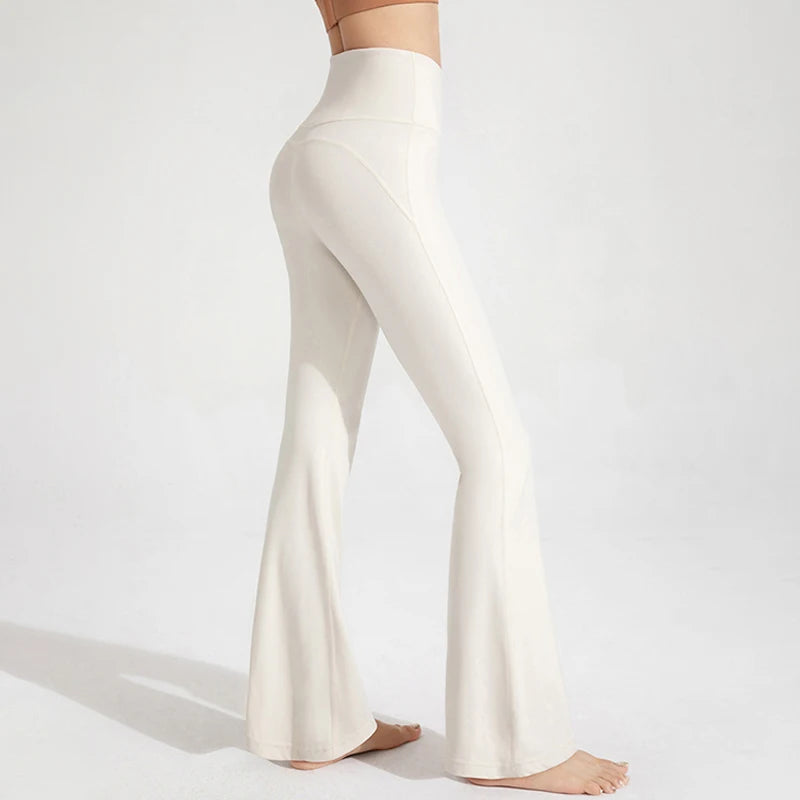 Shaping Flared Sportlegging met High Waist – 75% nylon, 25% elastaan – Pulsen Fit