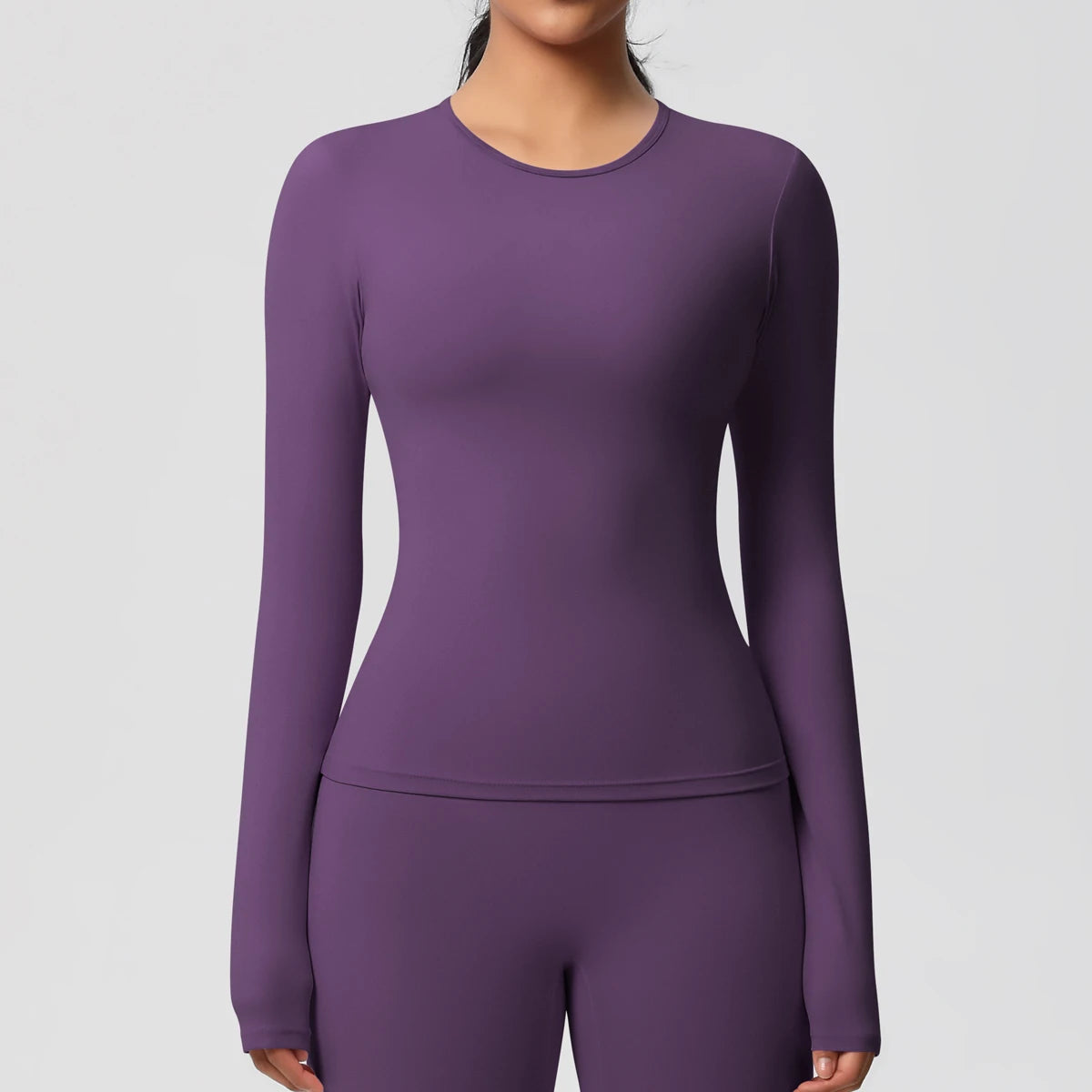 Sneldrogende Sporttop met Lange Mouwen – Pulsen Fit (18)