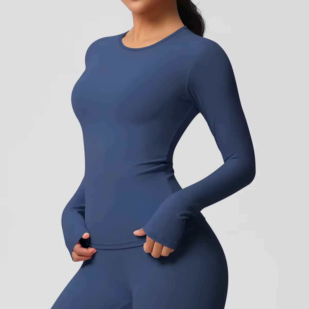 Sneldrogende Sporttop met Lange Mouwen – Pulsen Fit (2)