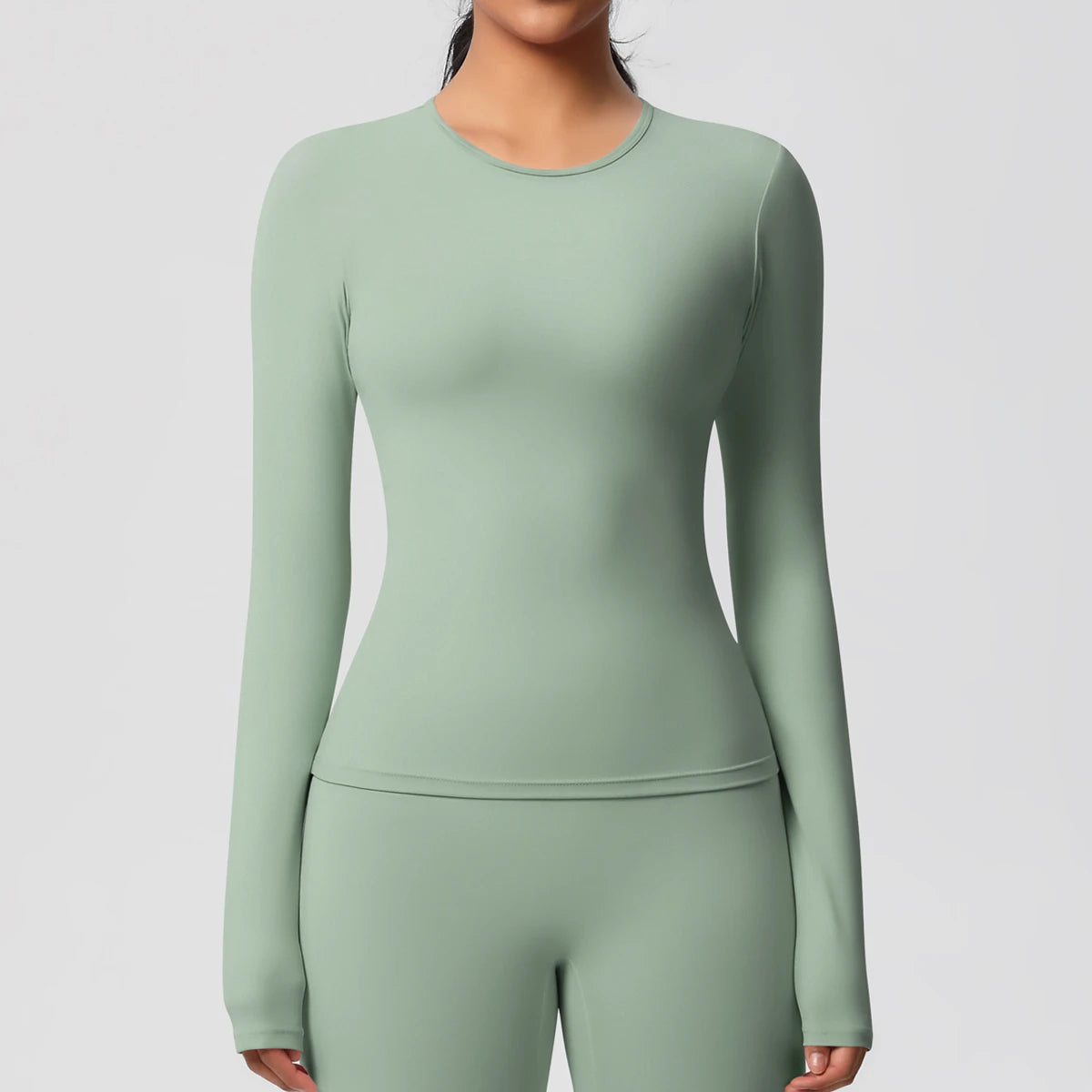 Sneldrogende Sporttop met Lange Mouwen – Pulsen Fit (5)