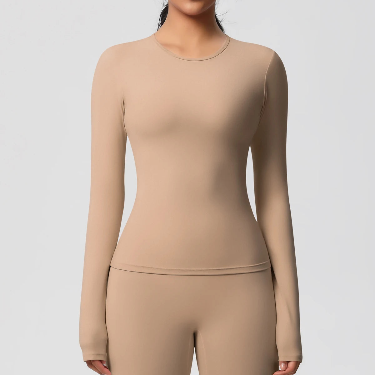 Sneldrogende Sporttop met Lange Mouwen – Pulsen Fit (6)