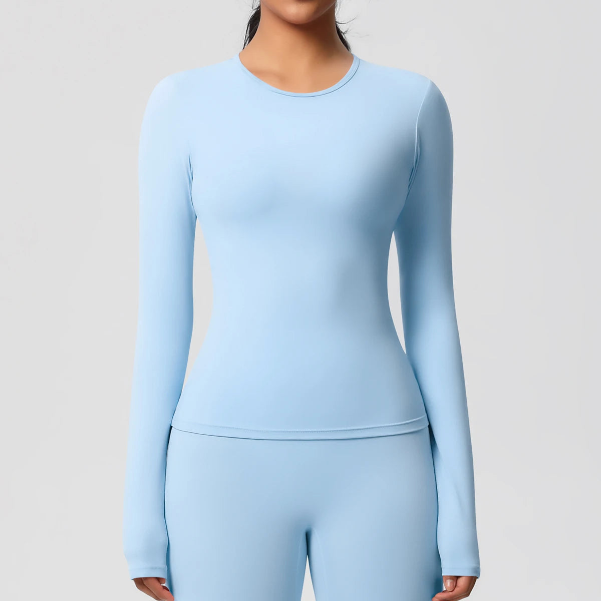 Sneldrogende Sporttop met Lange Mouwen – Pulsen Fit (8)